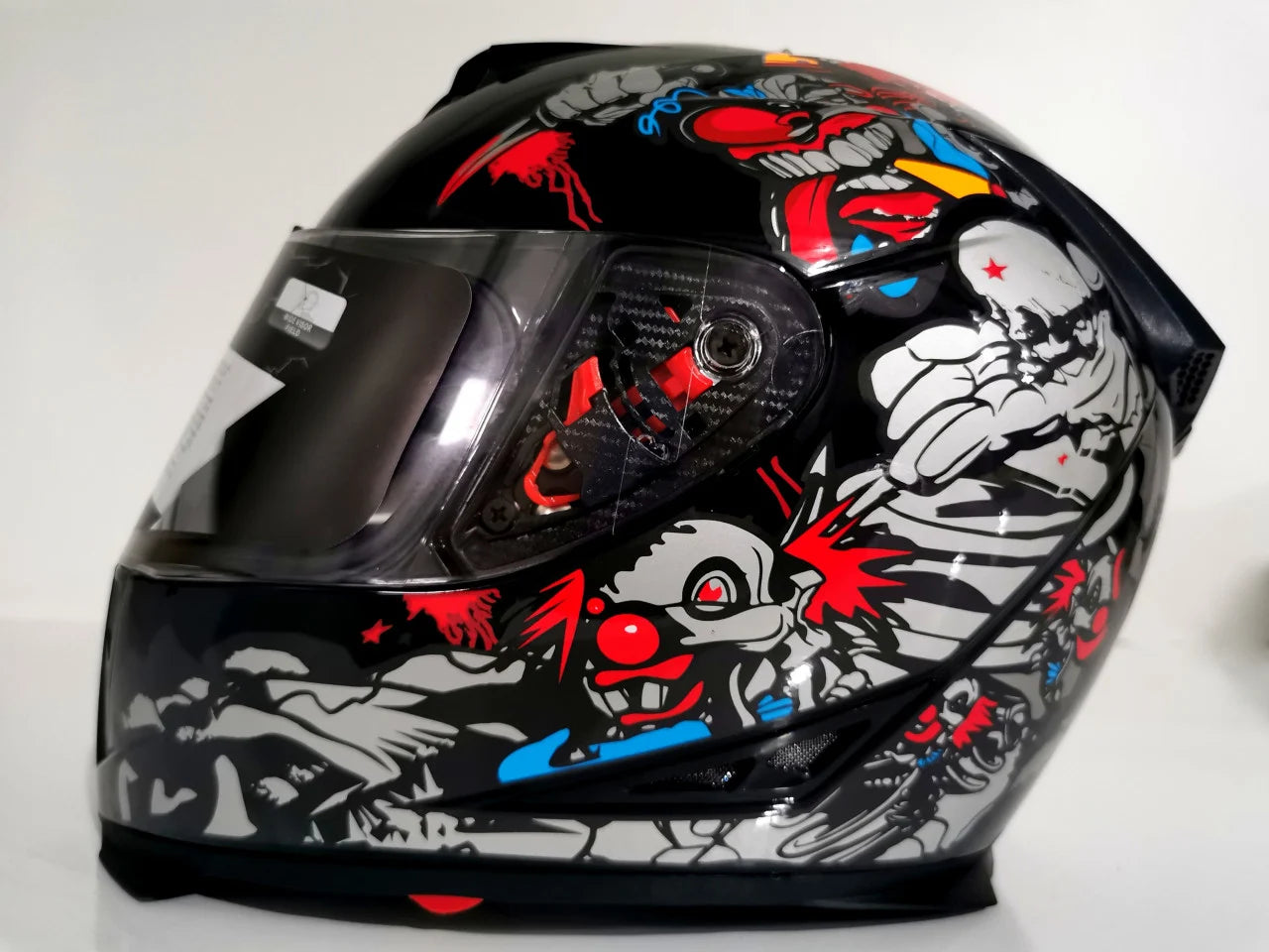 CASCĂ MOTO INTEGRALĂ Clown black